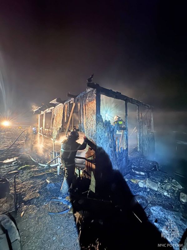 Пожар в Нижегородской области