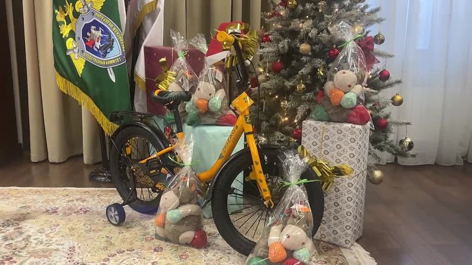 Сюжет об участии руководителя и сотрудников следственного управления Следственного комитета России по Нижегородской области во Всероссийской акции Елка желаний, вышедший в эфире телеканала "Волга"