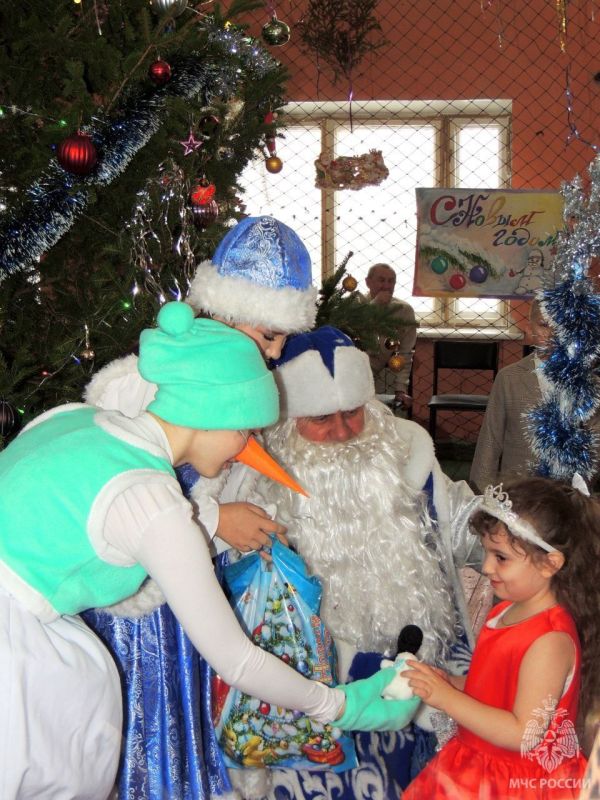 Новогоднее чудо в пожарной части!