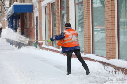 Сильный снег сохранится до конца дня 9 января в Нижегородской области