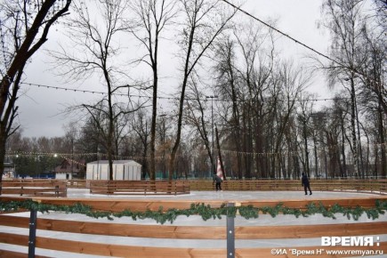 Катки в четырех нижегородских парках заработают 10 января
